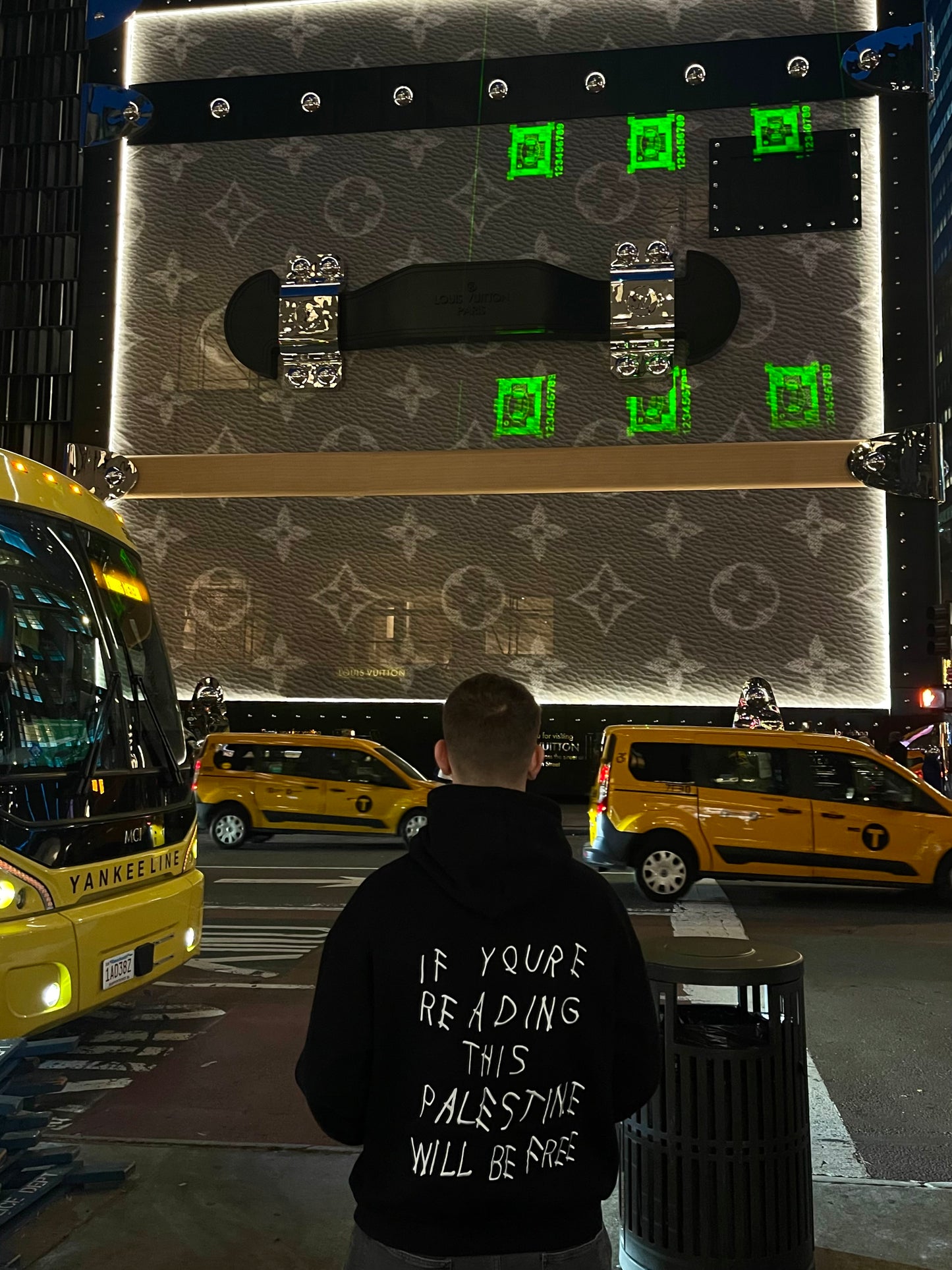 Drake-Inspired Black Palestine Hoodie